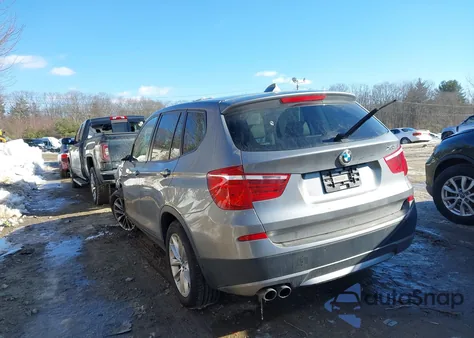 2013 BMW X3 xDrive28I from USA, damaged, VIN 5UXWX9C5XD0D02355